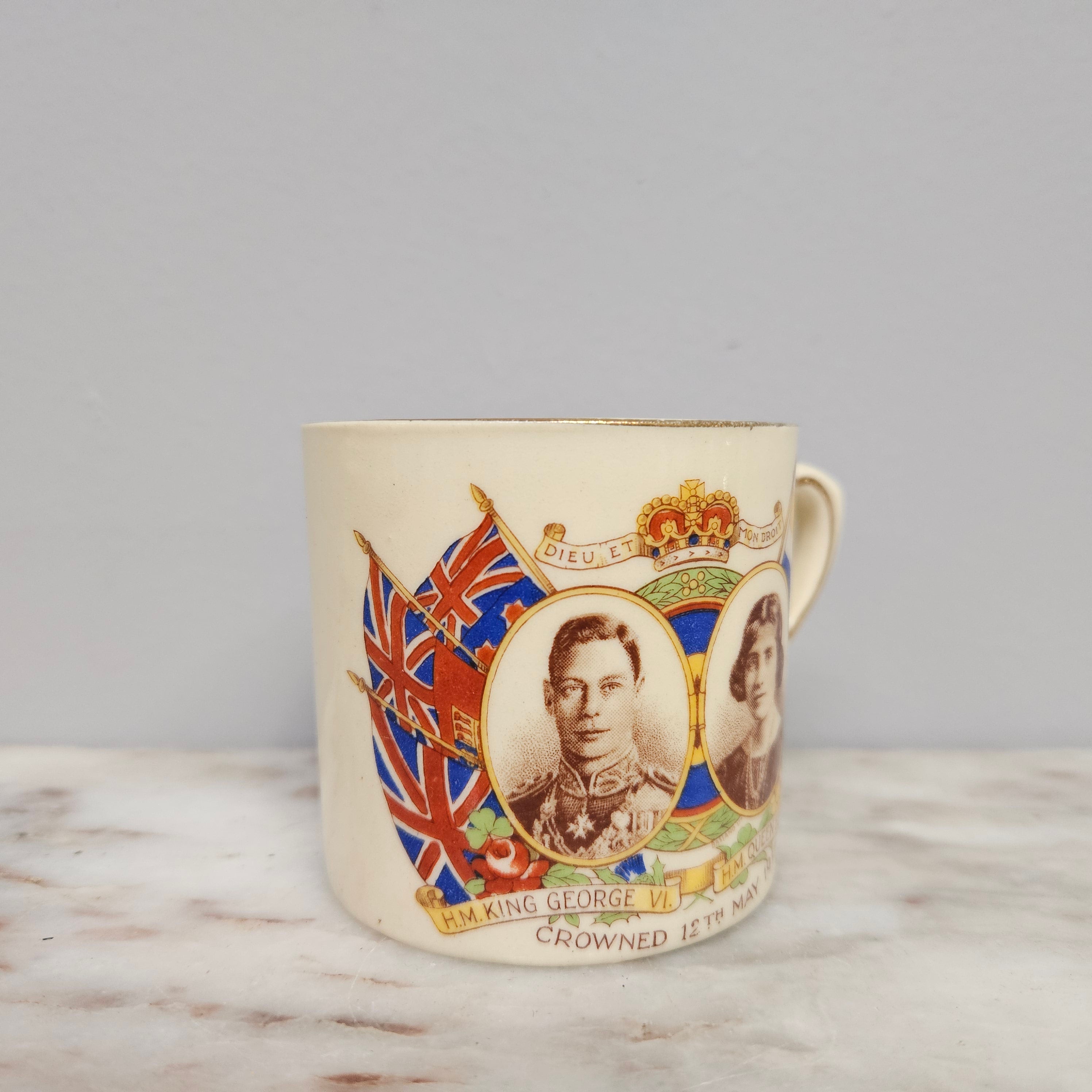 Vintage Empire Works China Commerative Cup 1937