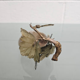 Vintage Carved Jade & Quartz Stone Fruit