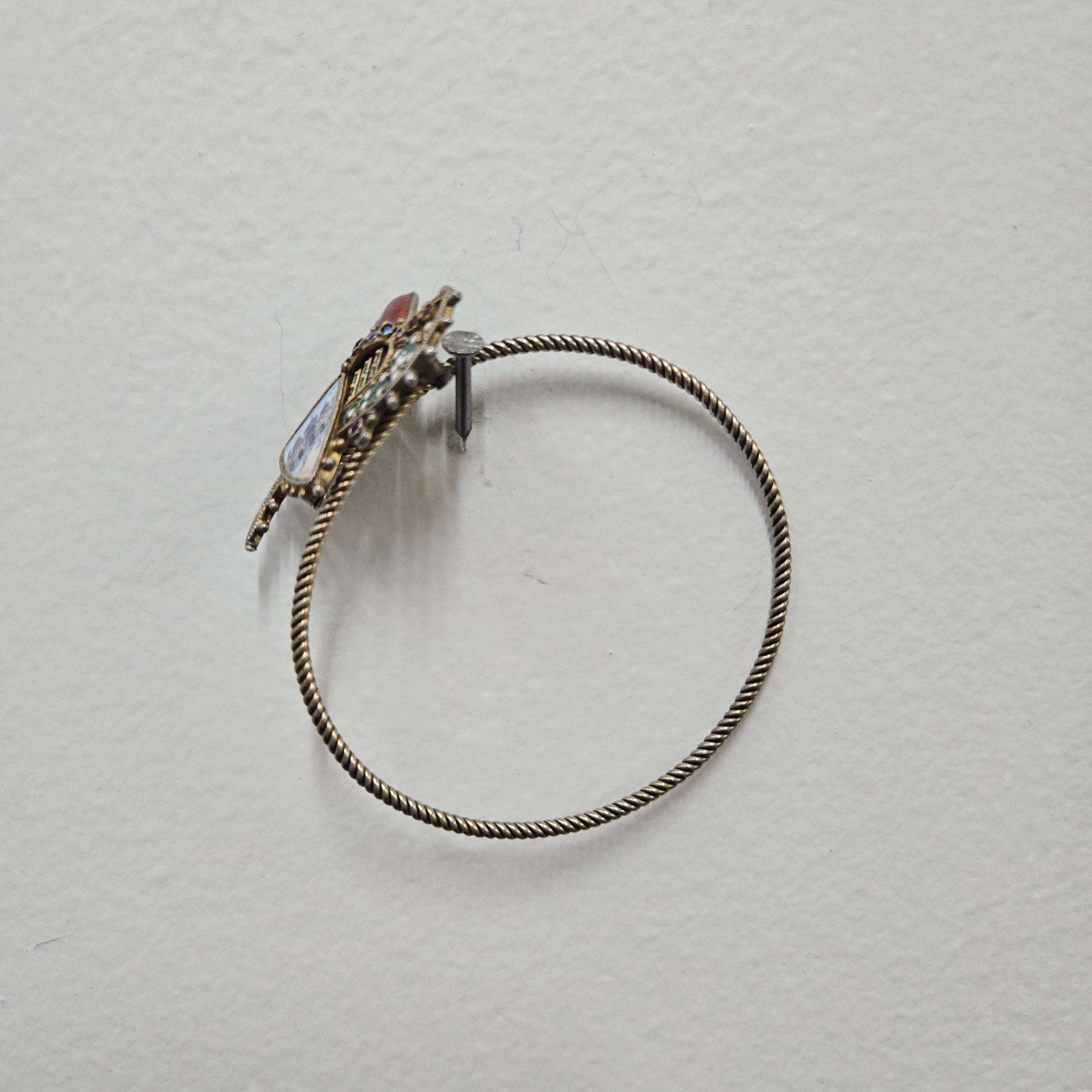 Antique Sterling Silver & Enamel Metamorphic Bracelet | Antique & Vintage | Moonee Ponds Antiques | Australia Wide Delivery