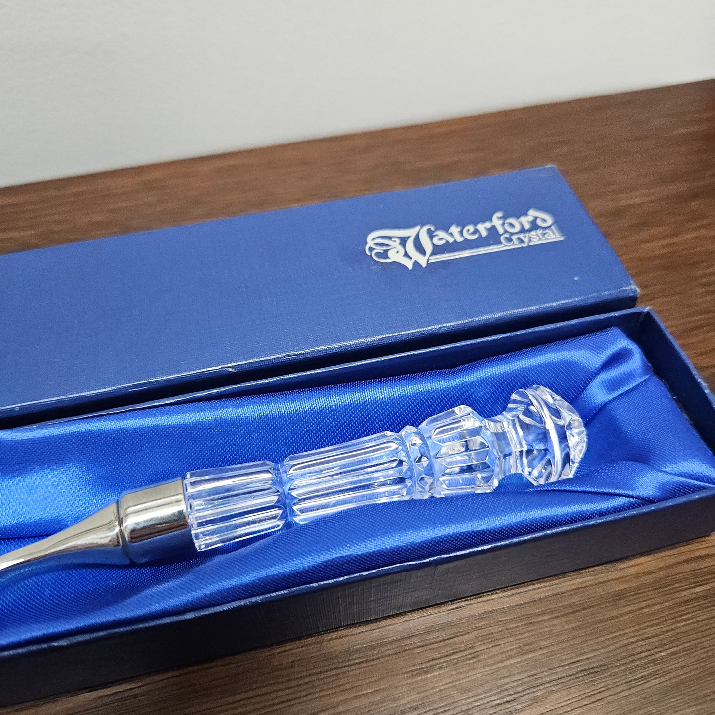 Waterford Crystal Olive Fork In Original Box