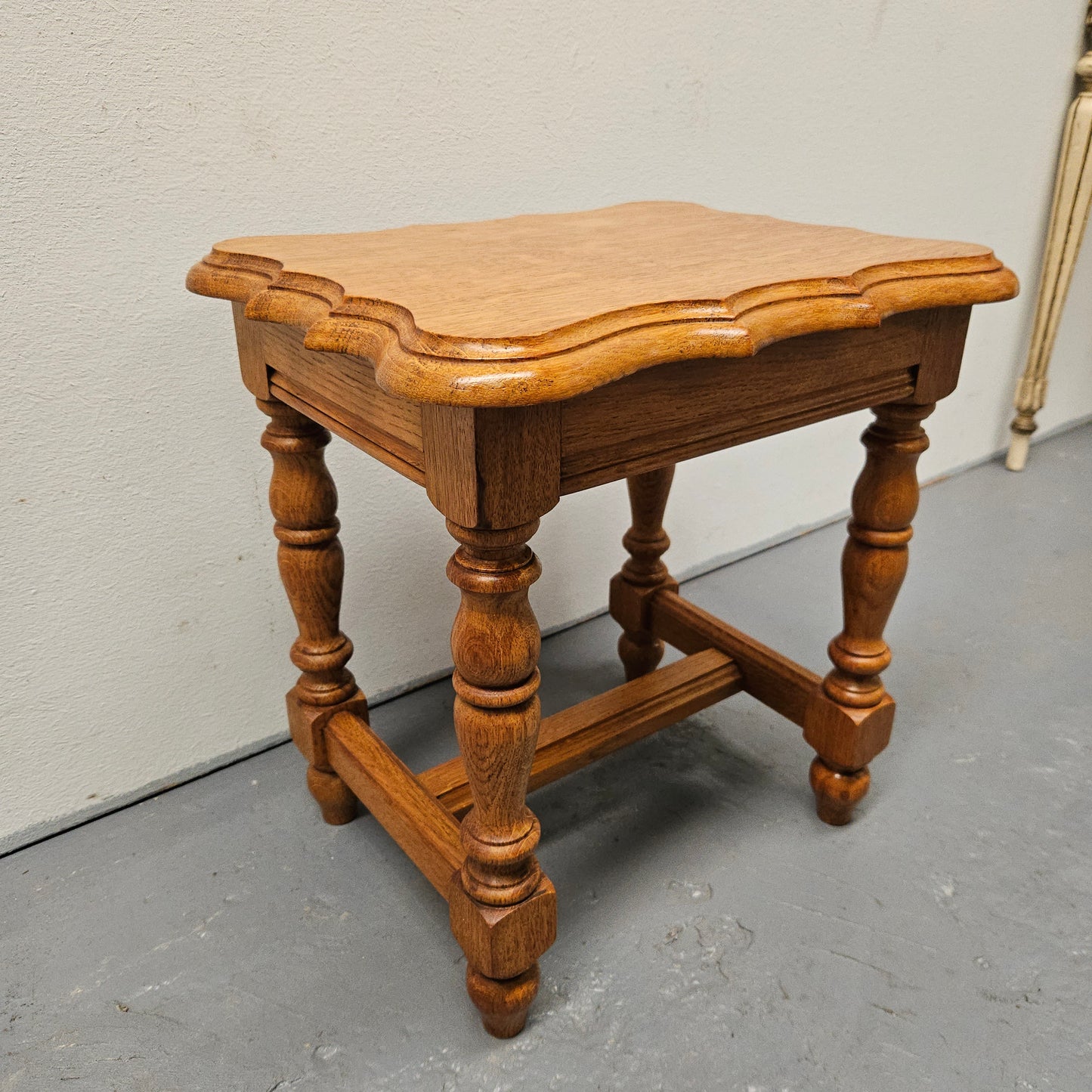 French Provincial Oak Small Coffee Table