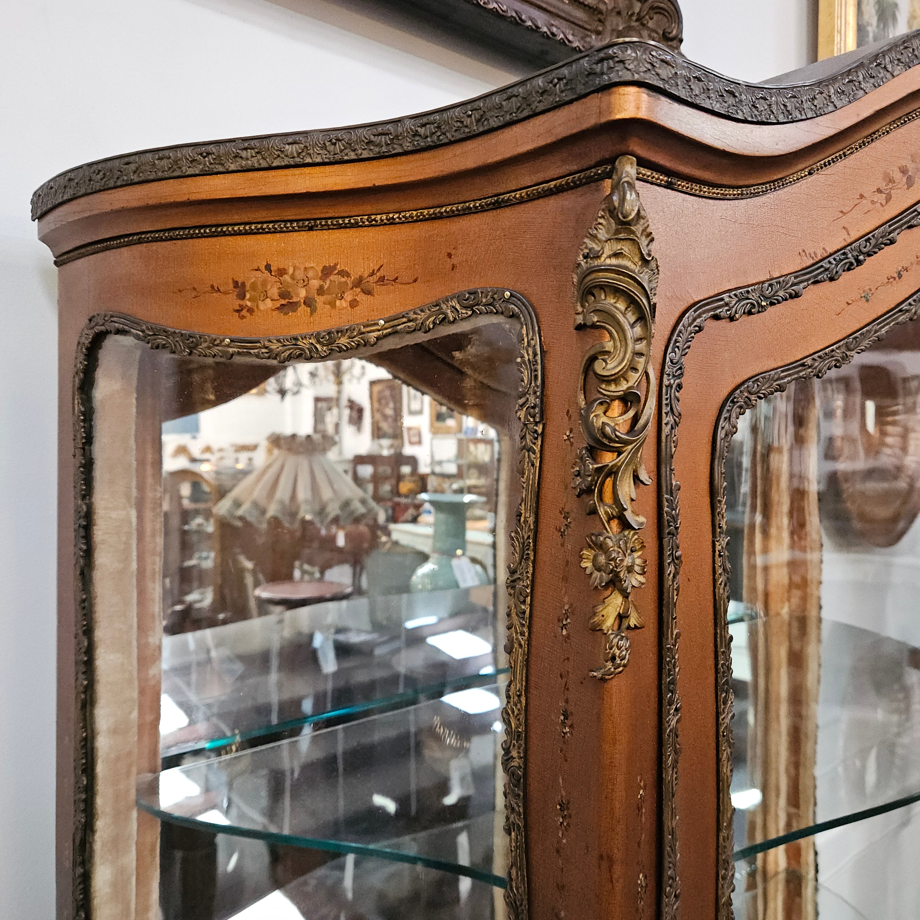 French Verni Martin Display Cabinet | Antique & Vintage | Moonee Ponds Antiques | Australia Wide Delivery