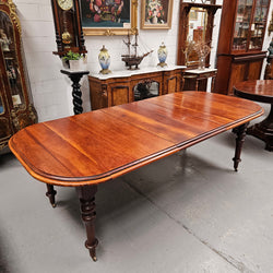 Victorian Mahogany Extension Dining Table | Antique & Vintage | Moonee Ponds Antiques | Australia Wide Delivery