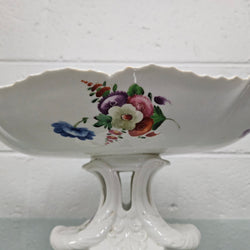 Rare Antique Hand Painted Coalport Comport Circa 1830's | Antique & Vintage | Moonee Ponds Antiques | Australia Wide Delivery