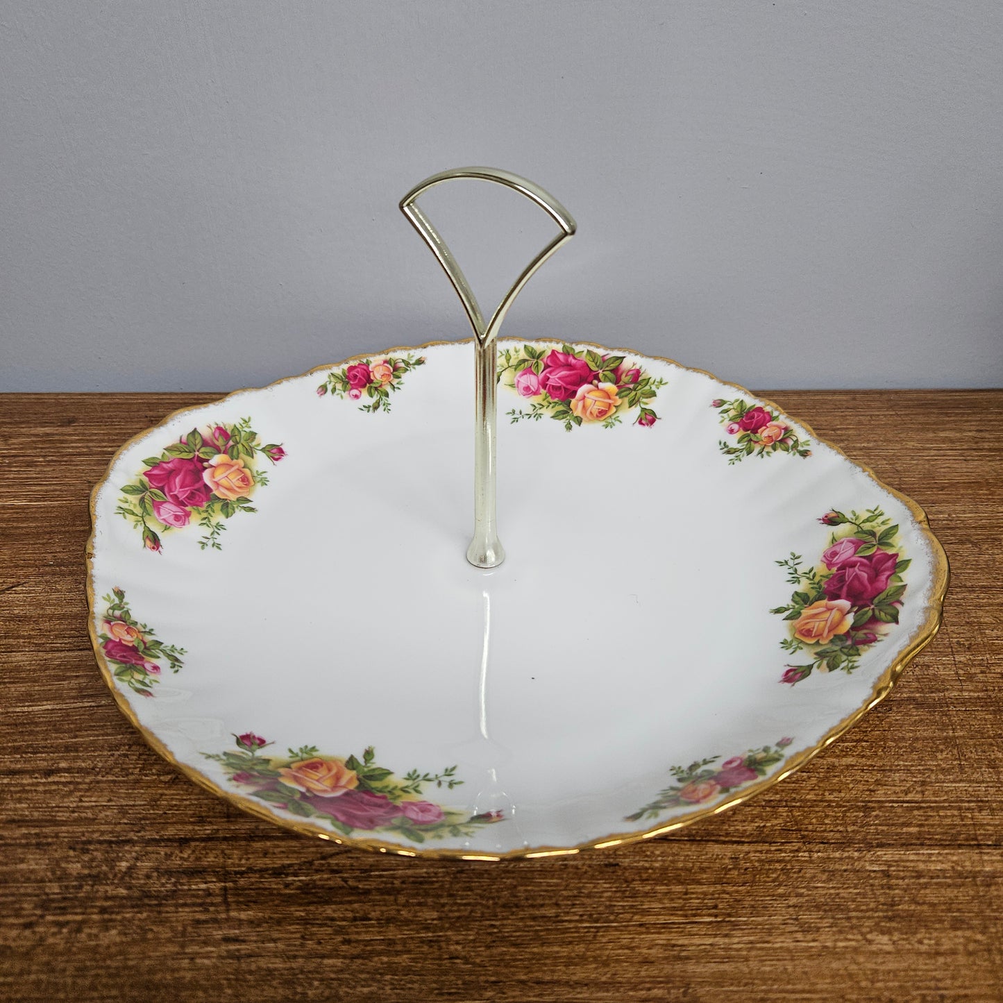 Royal Albert "Old Country Roses"  Cake Stand