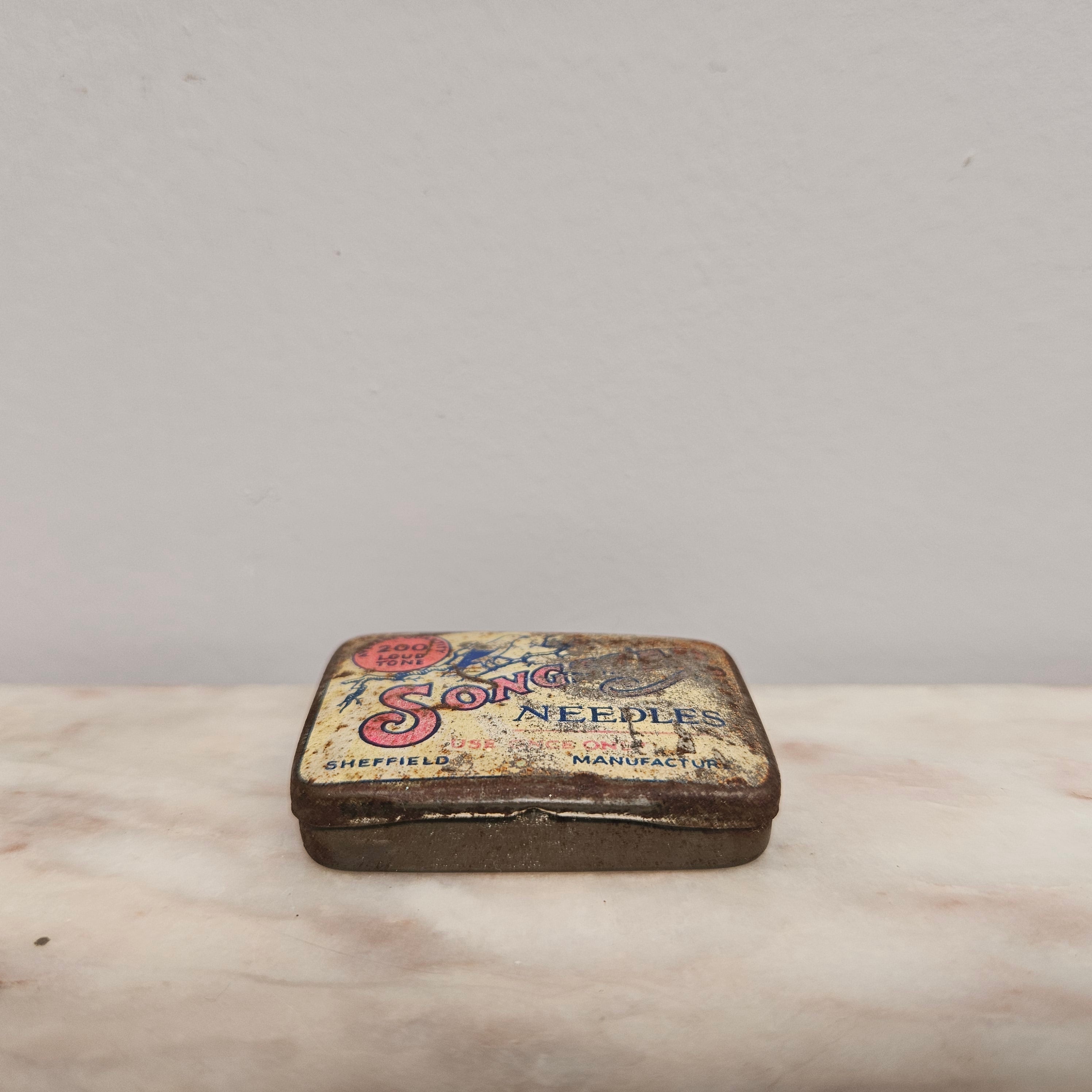 Vintage "Songster" Needles For Gramophone Tin | Antique & Vintage | Moonee Ponds Antiques | Australia Wide Delivery