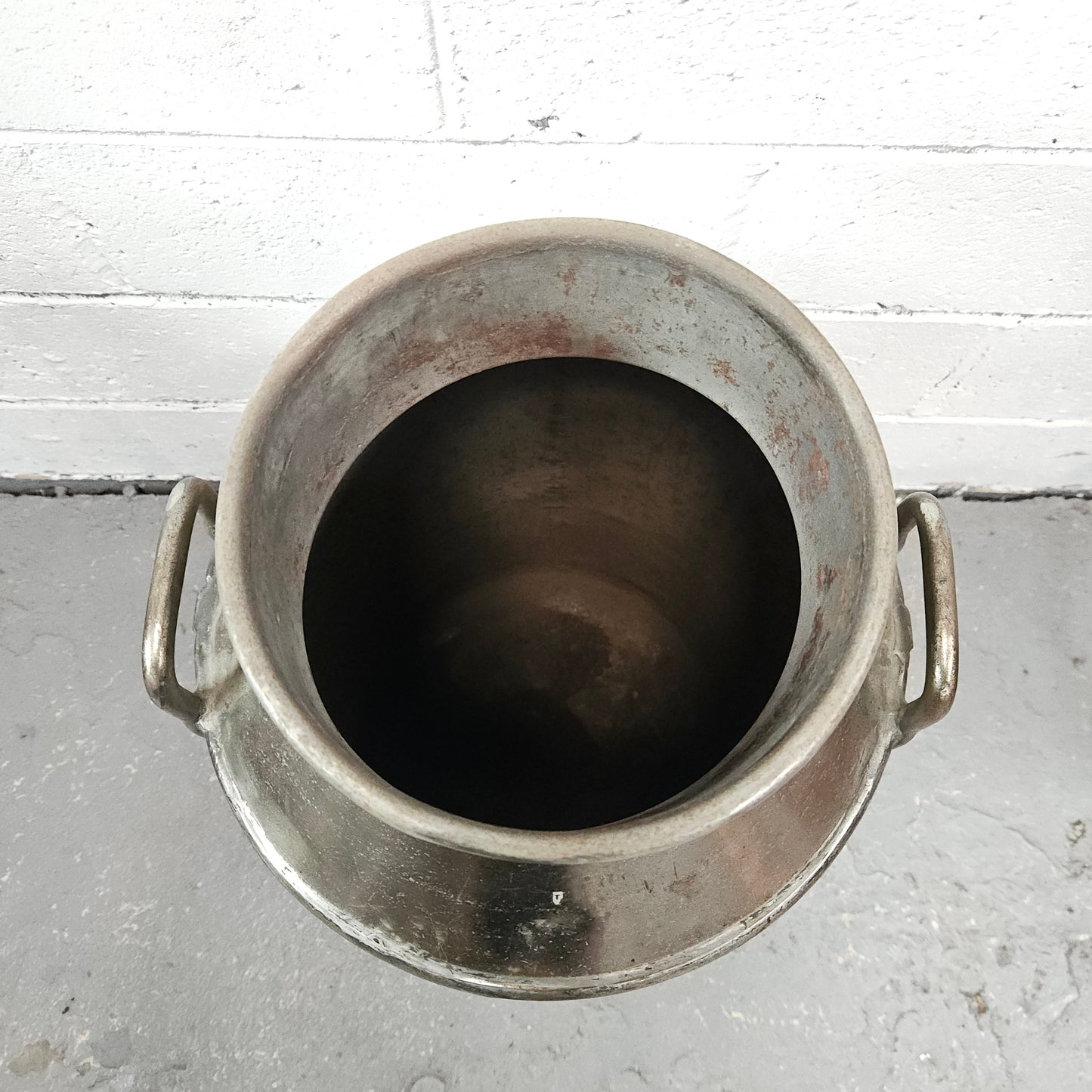 Large Metal Milk Canister/Churn