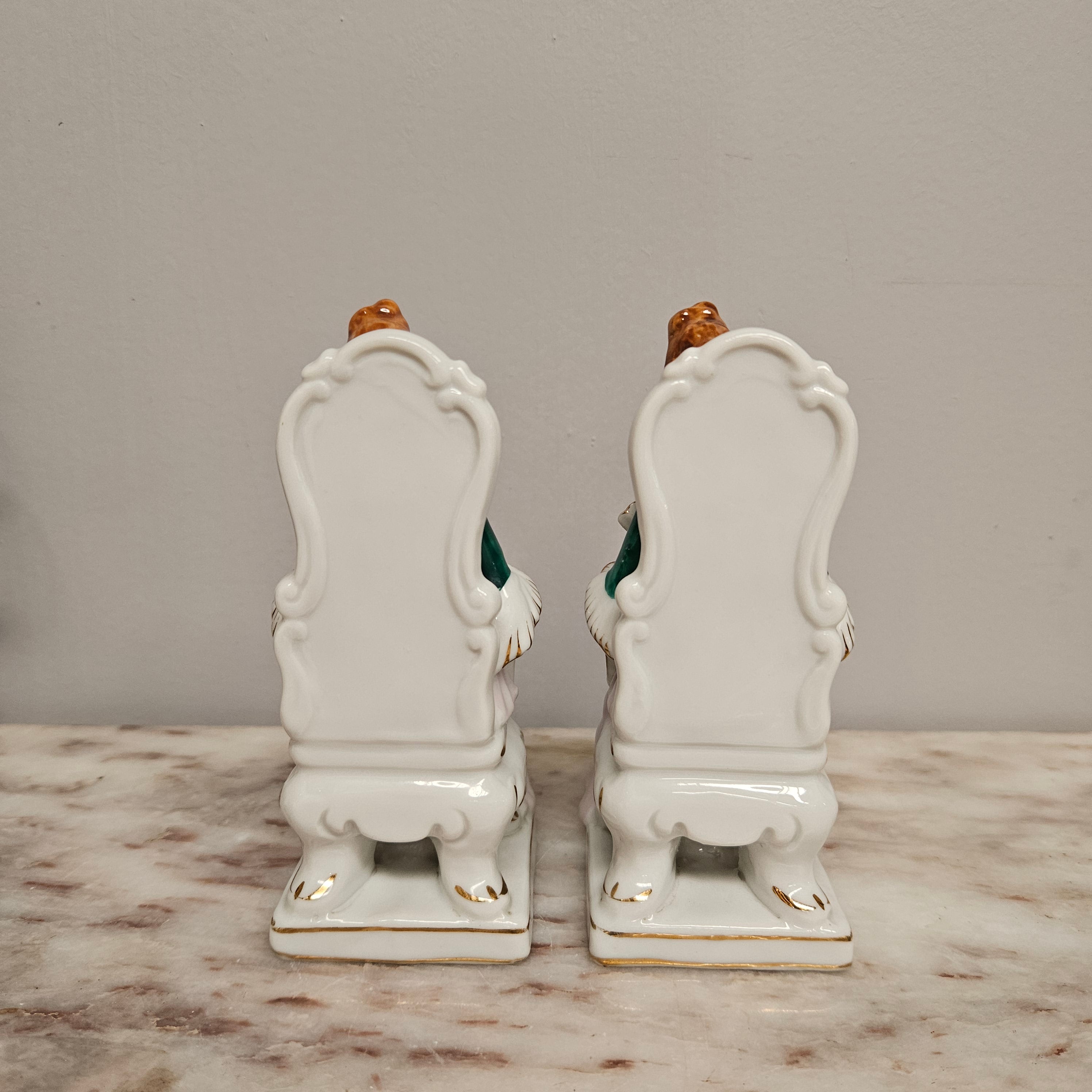 Pair of Vintage Porcelain Bookends | Antique & Vintage | Moonee Ponds Antiques | Australia Wide