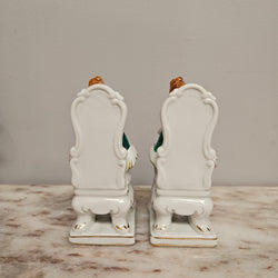 Pair of Vintage Porcelain Bookends | Antique & Vintage | Moonee Ponds Antiques | Australia Wide Delivery