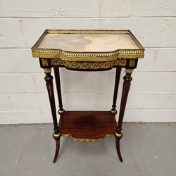 French Louis XVth Style Marble Top Side/Lamp Table | Antique & Vintage | Moonee Ponds Antiques | Australia Wide Delivery