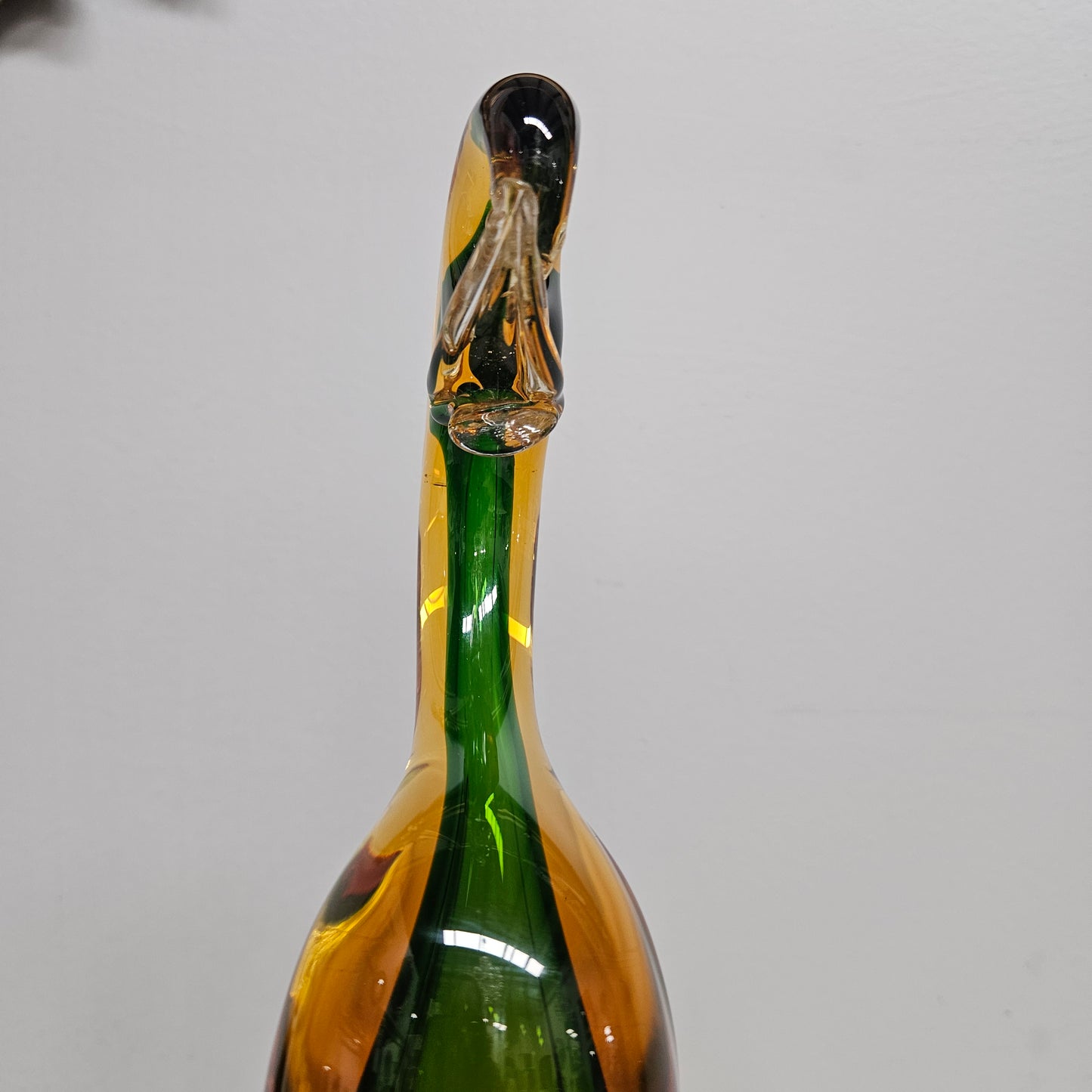 Vintage Murano Glass Duck Ashtray