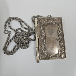 Art Nouveau Note Book for Chatelaine | Antique & Vintage | Moonee Ponds Antiques | Australia Wide Delivery