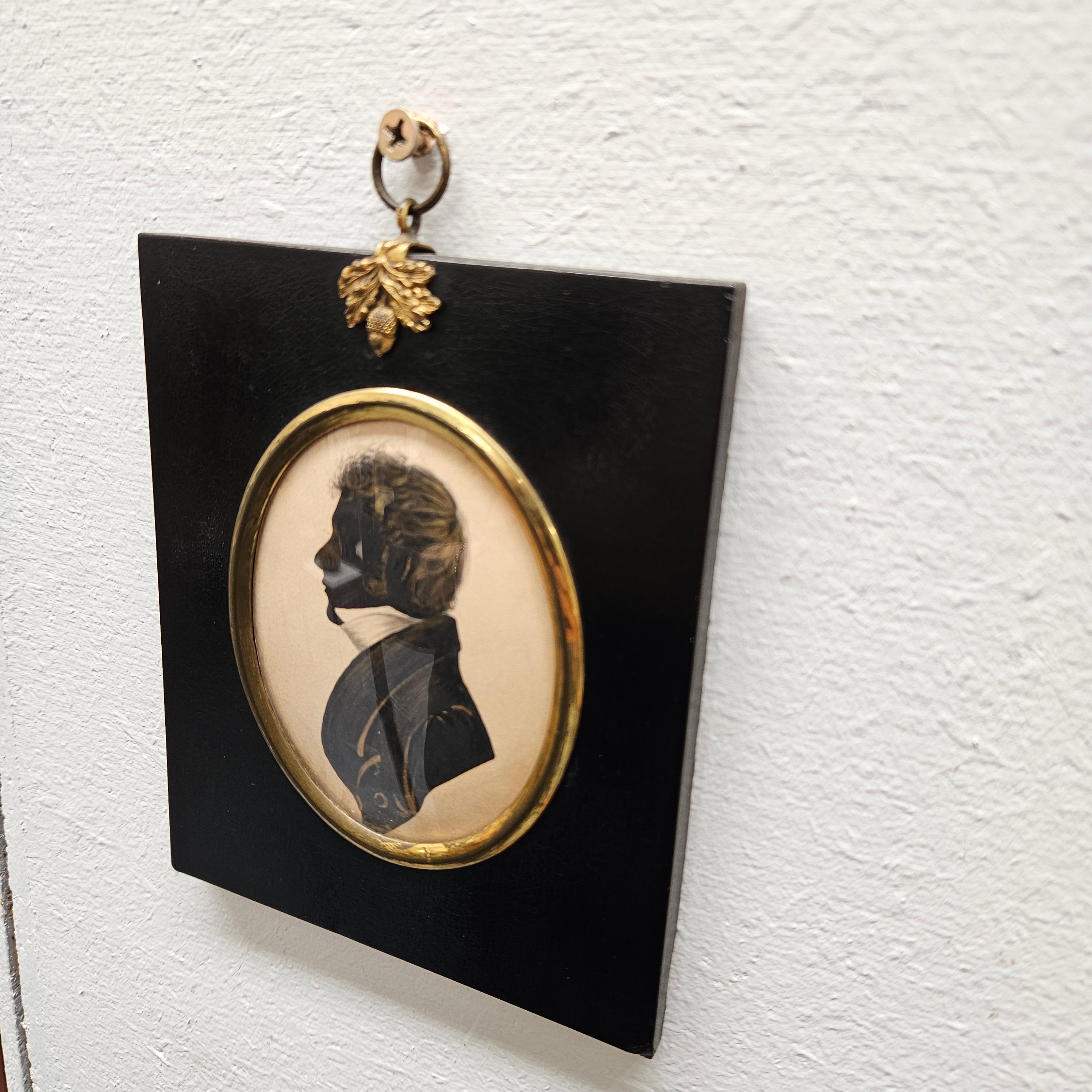 Early 19th Century Regency Period Silhouette | Antique & Vintage | Moonee Ponds Antiques | Australia Wide Delivery