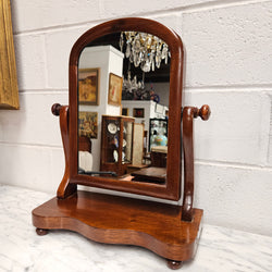 Mahogany Mirror on Stand | Antique & Vintage | Moonee Ponds Antiques | Australia Wide Delivery