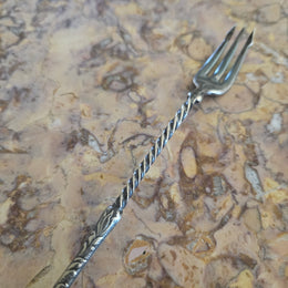 Vintage Silver Plated Pickle Fork