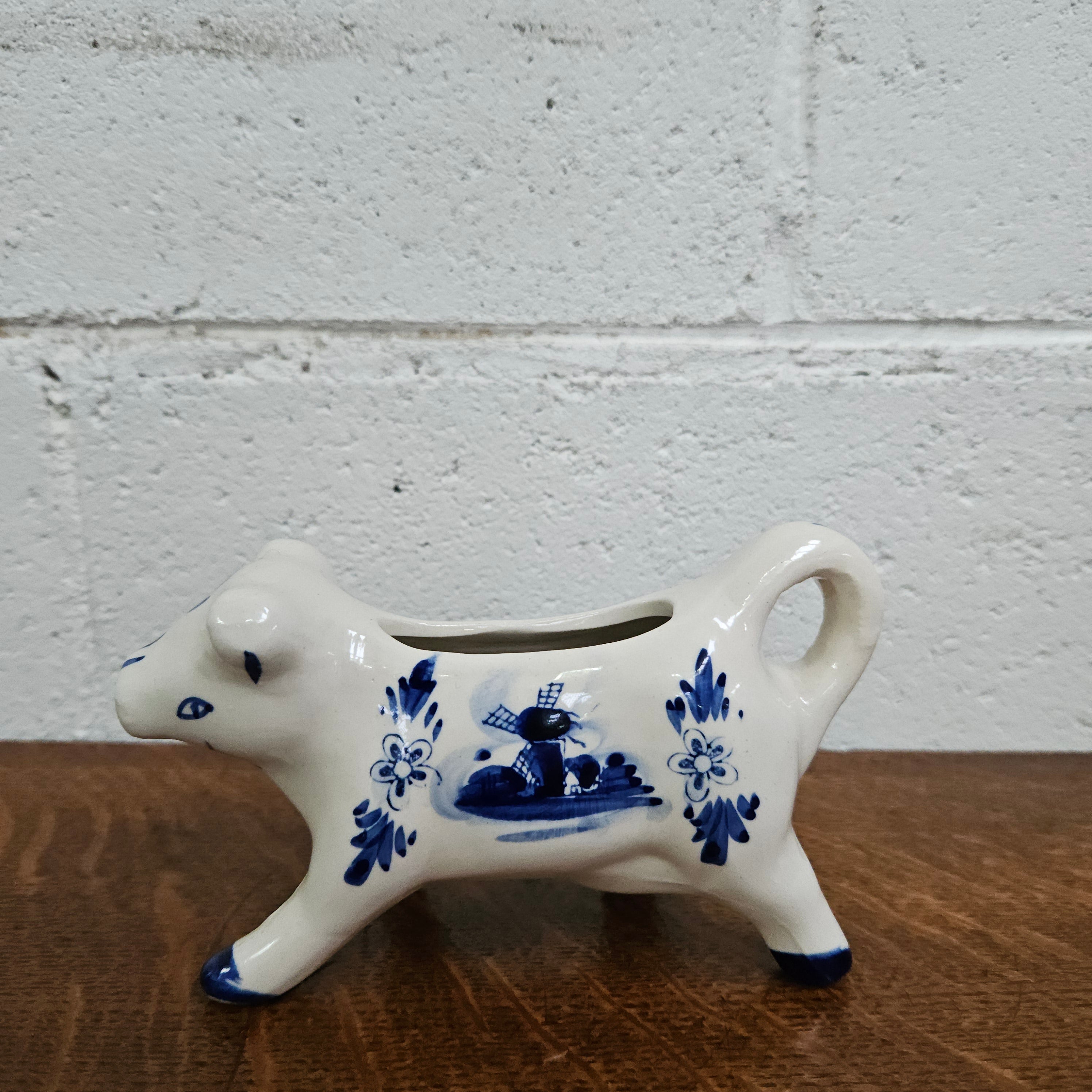 Delft Cow Milk Jug | Antique & Vintage | Moonee Ponds Antiques | Australia Wide