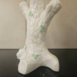 Belleek China Shamrock Tree Trunk Vase | Antique & Vintage | Moonee Ponds Antiques | Australia Wide Delivery