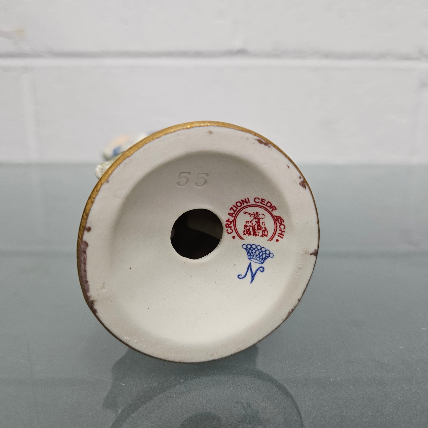 Vintage Creazioni Cedrascih Porcelain Sculpture