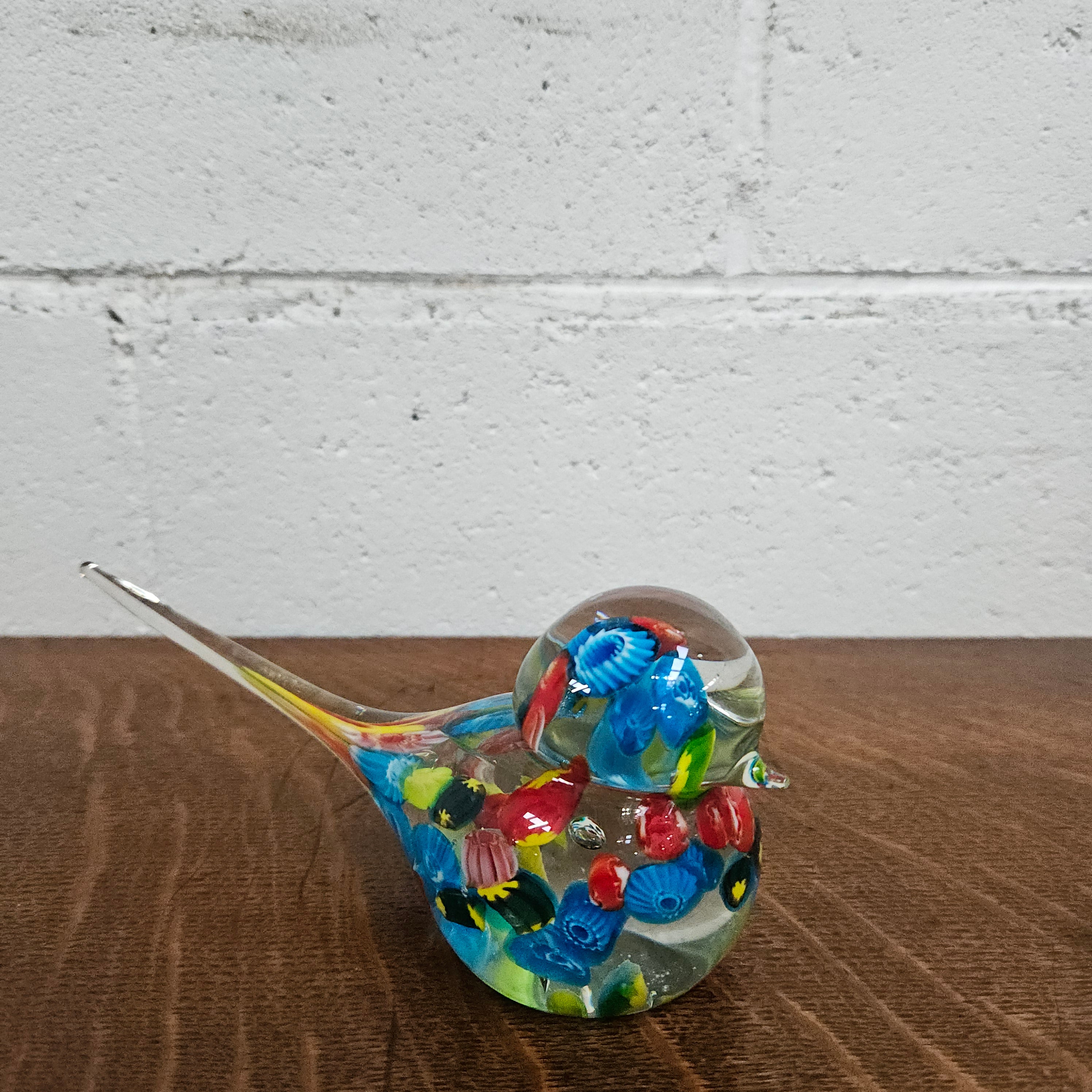 Murano Glass Paperweight Bird Ornament | Antique & Vintage | Moonee Ponds Antiques | Australia Wide Delivery