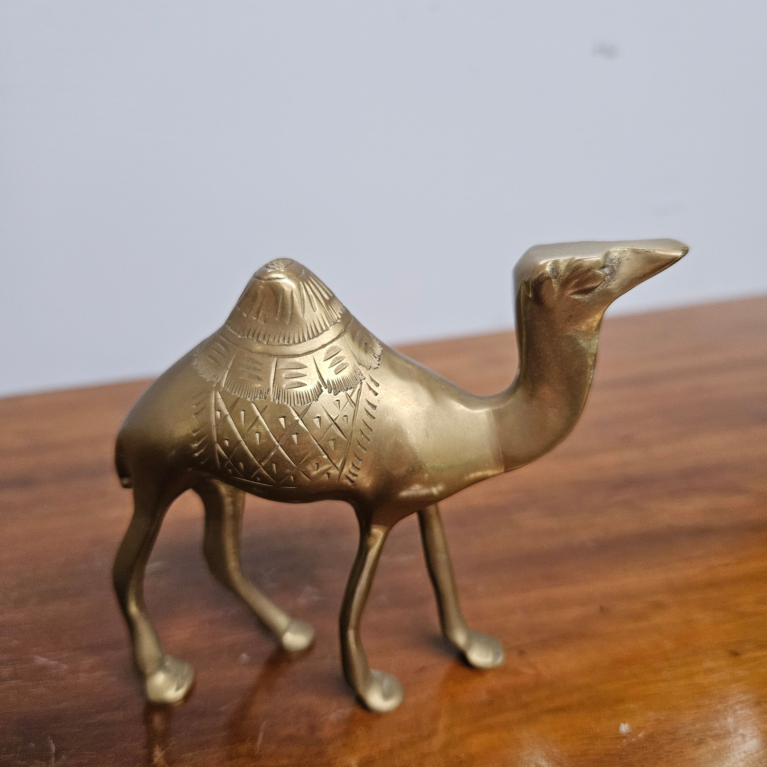 Vintage Brass Camel