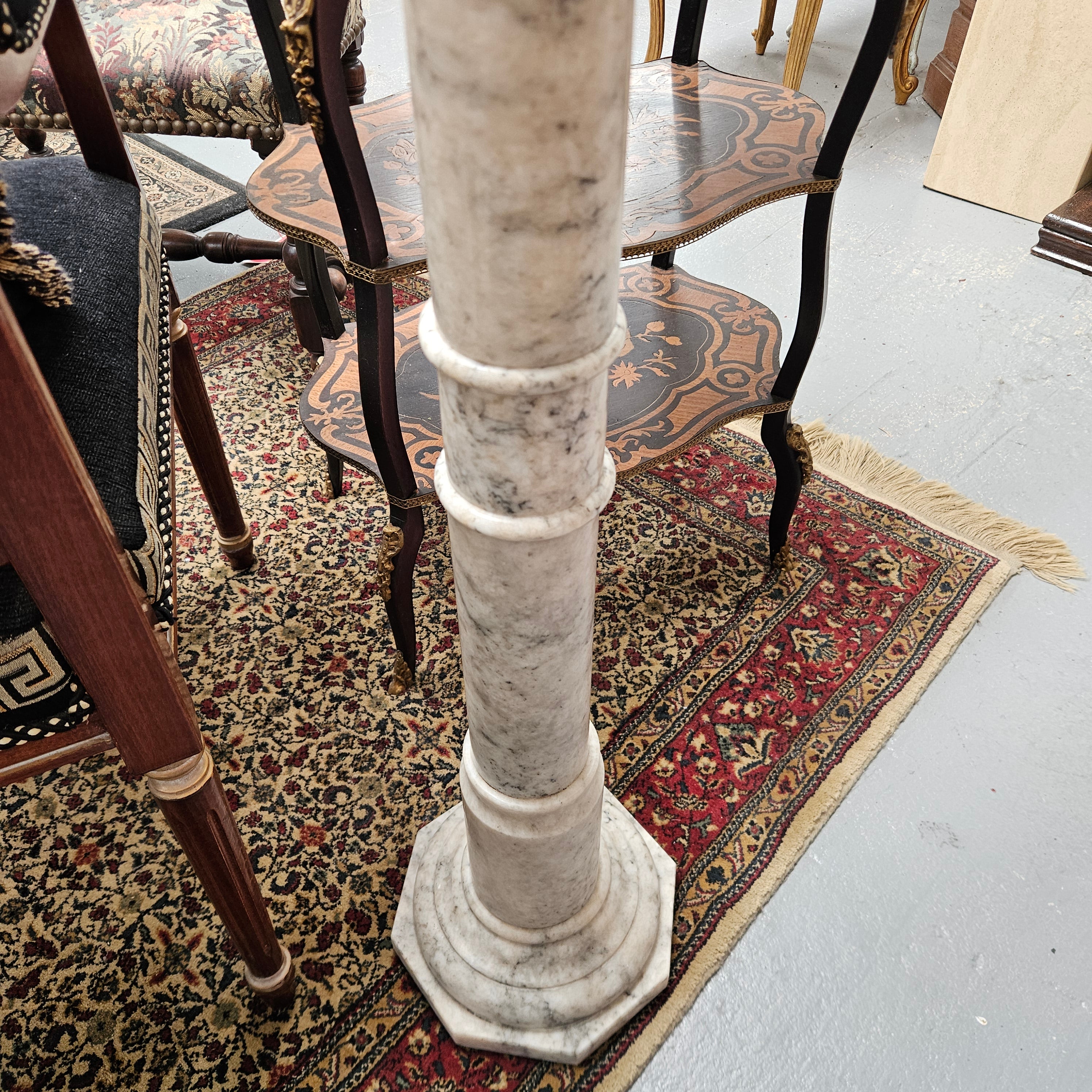 Vintage Marble Pedestal | Antique & Vintage | Moonee Ponds Antiques | Australia Wide Delivery
