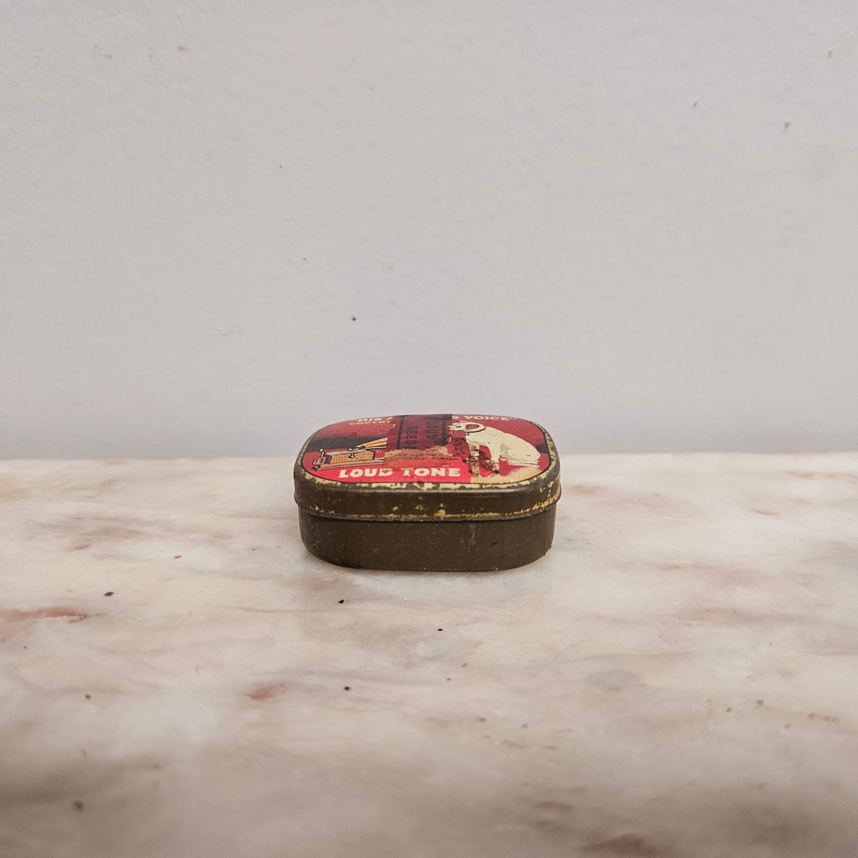 Vintage "His Masters Voice" Gramophone Tin And Needles | Antique & Vintage | Moonee Ponds Antiques | Australia Wide Delivery
