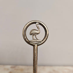 Vintage Australian Stokes & Sons Bread Toasting Fork Featuring Emu | Antique & Vintage | Moonee Ponds Antiques | Australia Wide Delivery