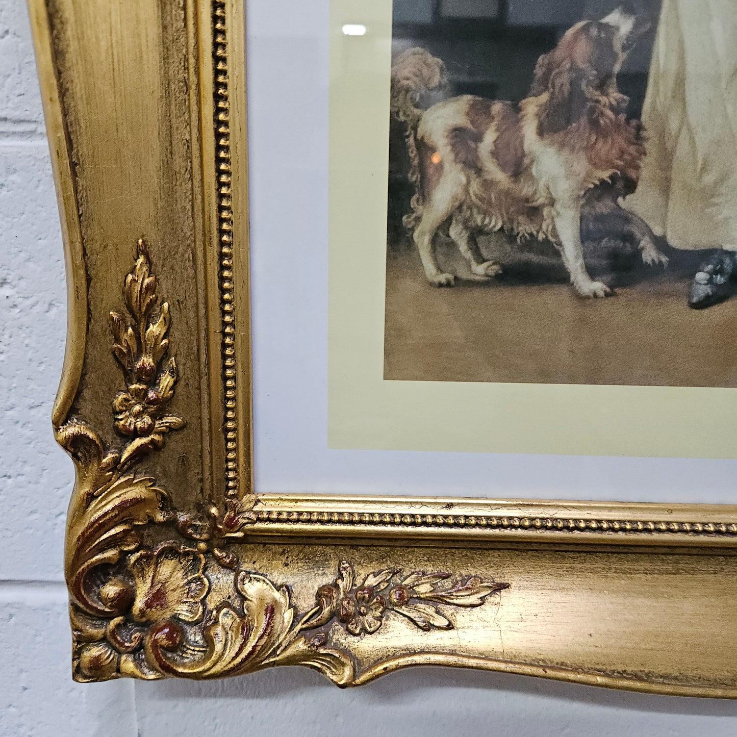 Decorative Gilt Framed Print