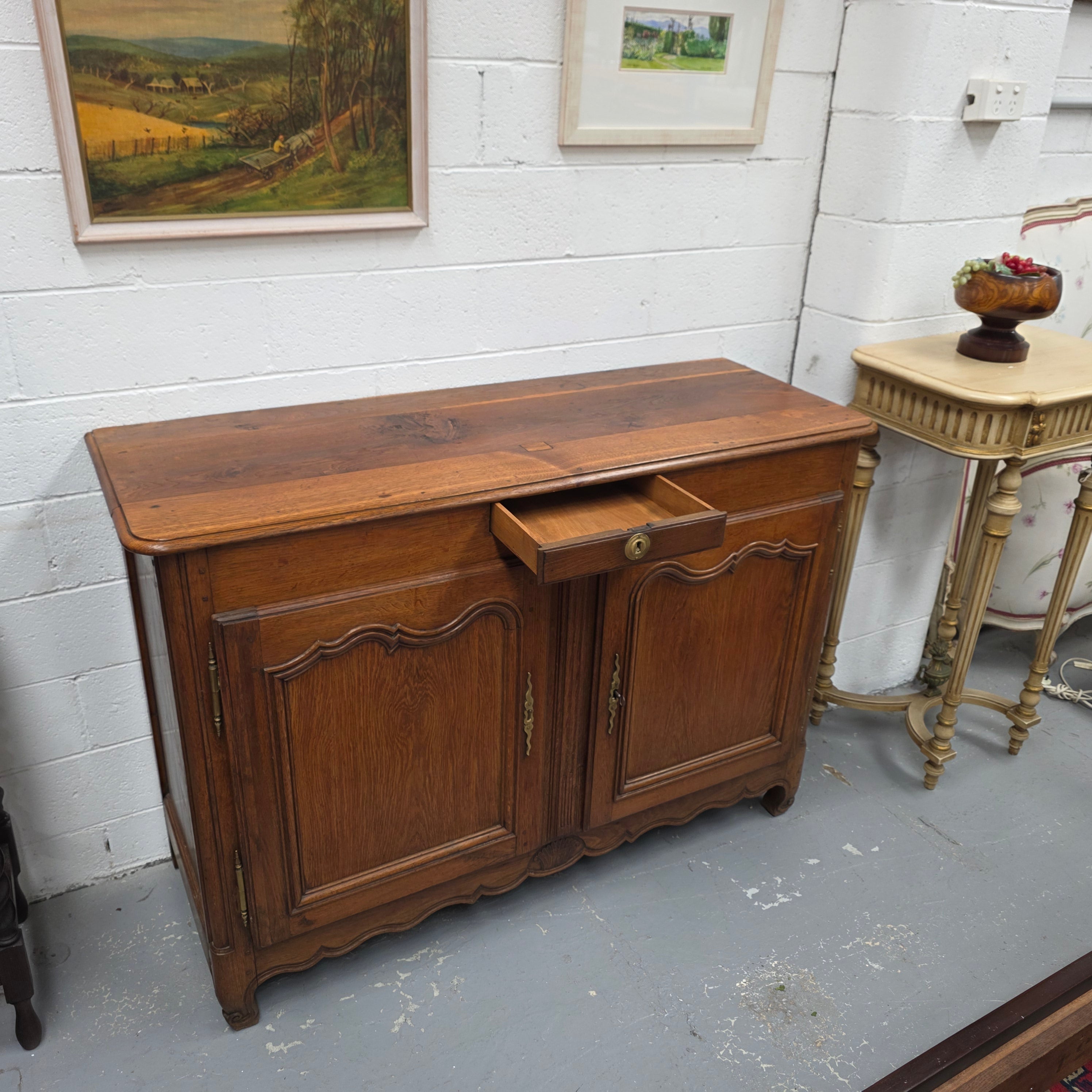 19th Century French Oak Sideboard/Buffet | Antique & Vintage | Moonee Ponds Antiques | Australia Wide