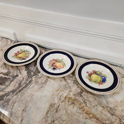 Set of 6 Stunning Crown Ducal Bowls With Fruit Centres | Antique & Vintage | Moonee Ponds Antiques | Australia Wide Delivery