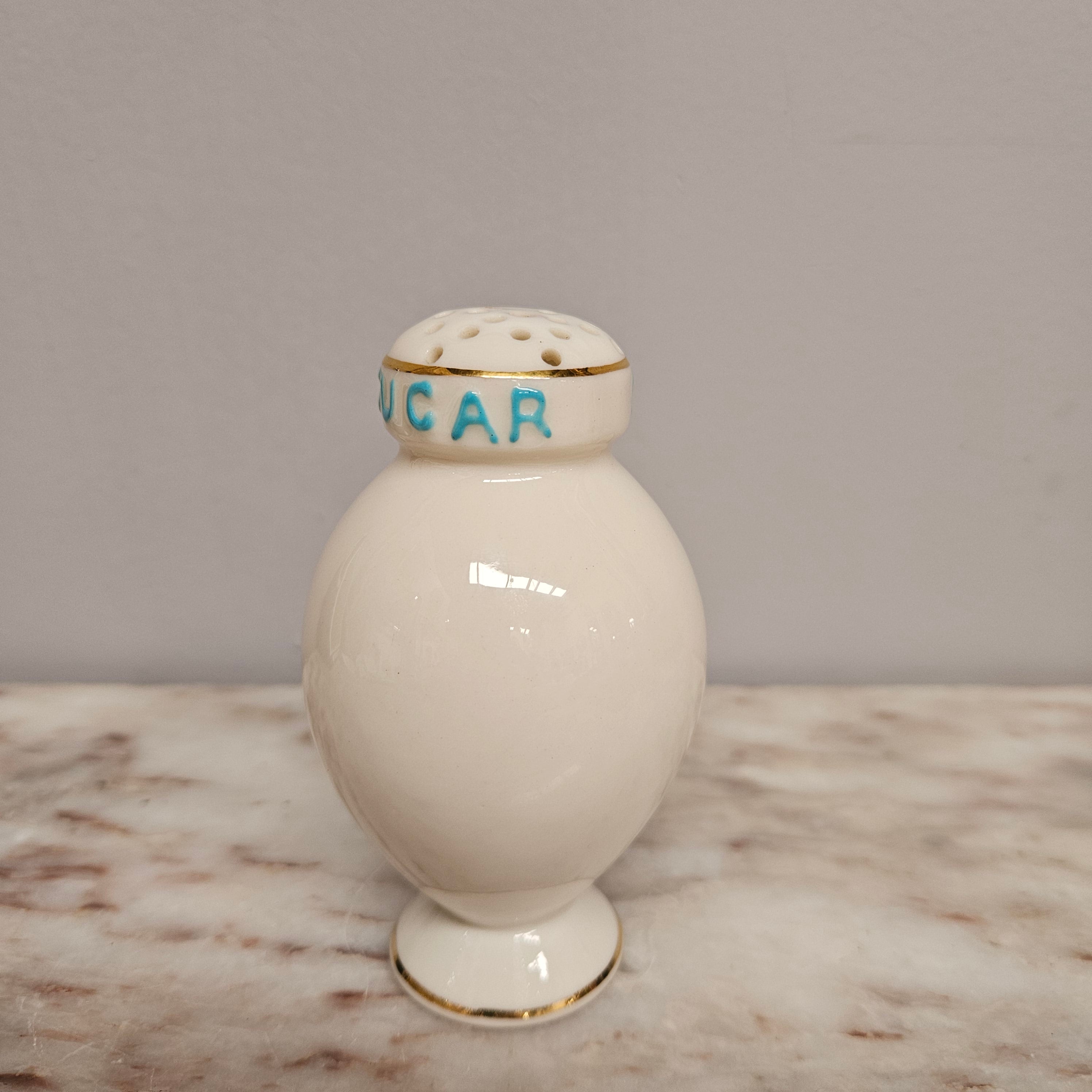 Goss Crested China Ware Sugar Sifter | Antique & Vintage | Moonee Ponds Antiques | Australia Wide