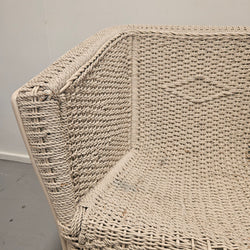 Attractive Vintage Painted Lloyd Loom Style Chair | Antique & Vintage | Moonee Ponds Antiques | Australia Wide Delivery