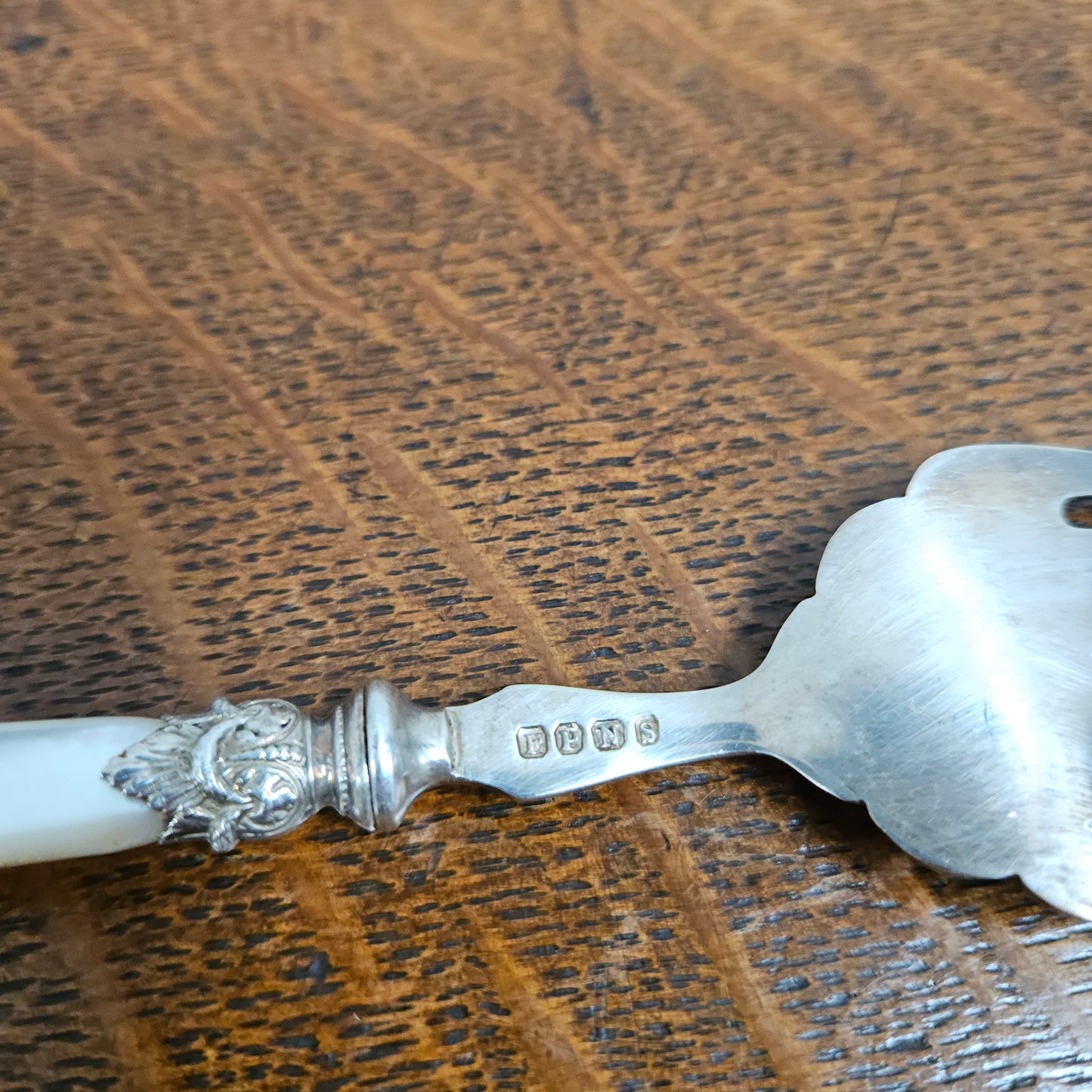 Antique Mother of Pearl & EPNS Silver Fish Fork