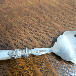 Antique Mother of Pearl & EPNS Silver Fish Fork | Antique & Vintage | Moonee Ponds Antiques | Australia Wide Delivery