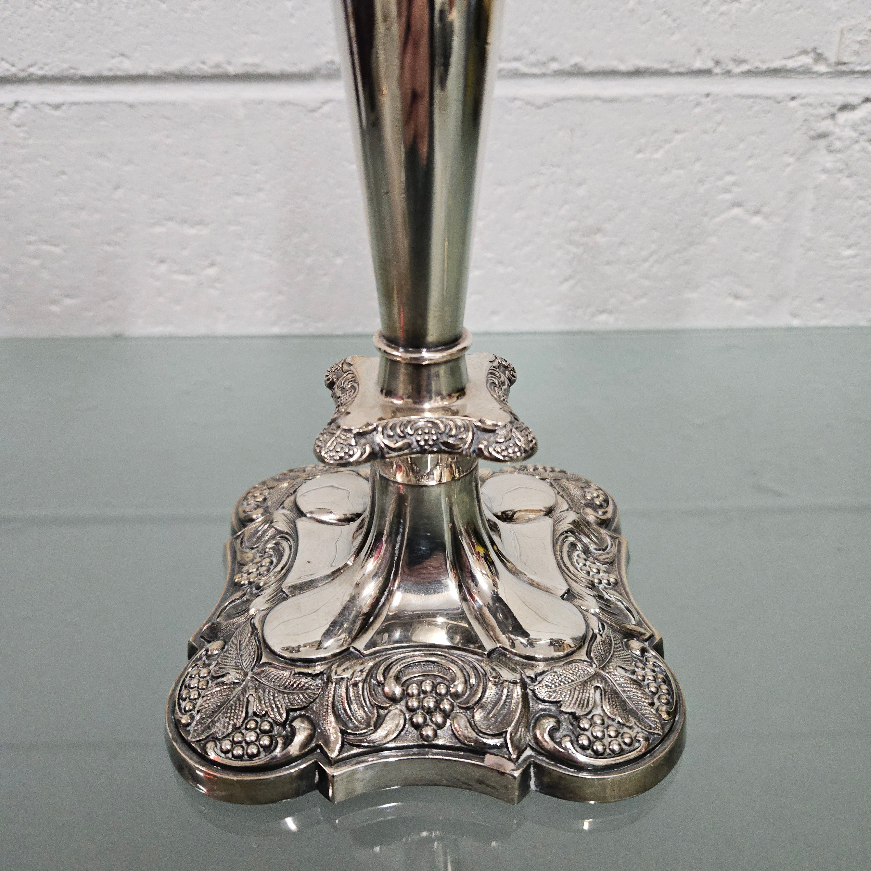 Silver EPNS Candle Holder | Antique & Vintage | Moonee Ponds Antiques | Australia Wide Delivery