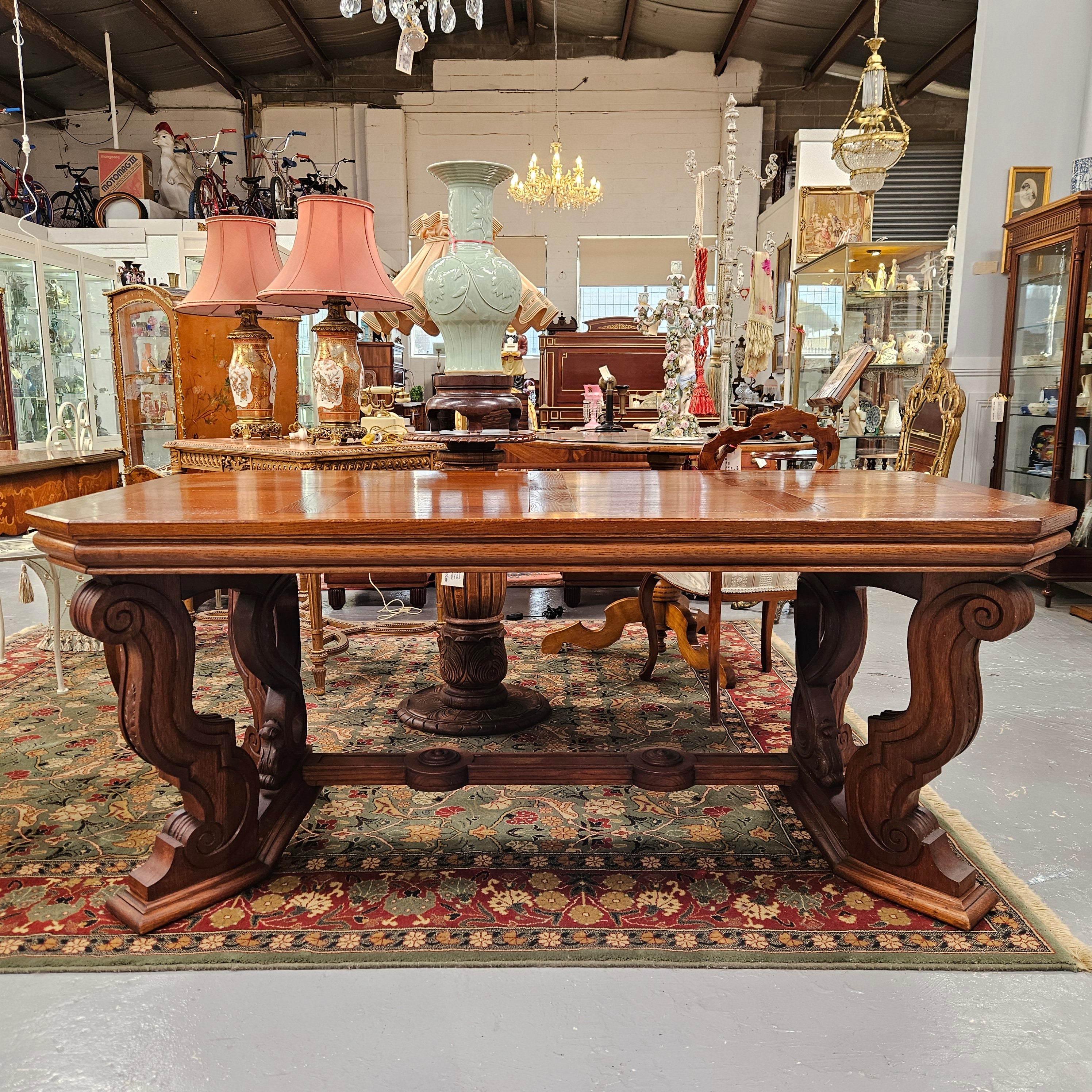 19th Century Spanish Style Desk/Table | Antique & Vintage | Moonee Ponds Antiques | Australia Wide Delivery