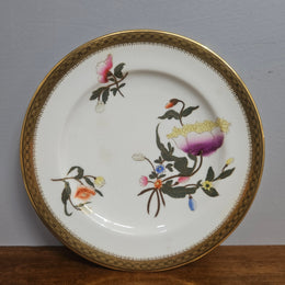Set 6 Antique Royal Worcester Hand Painted & Gilded Plates