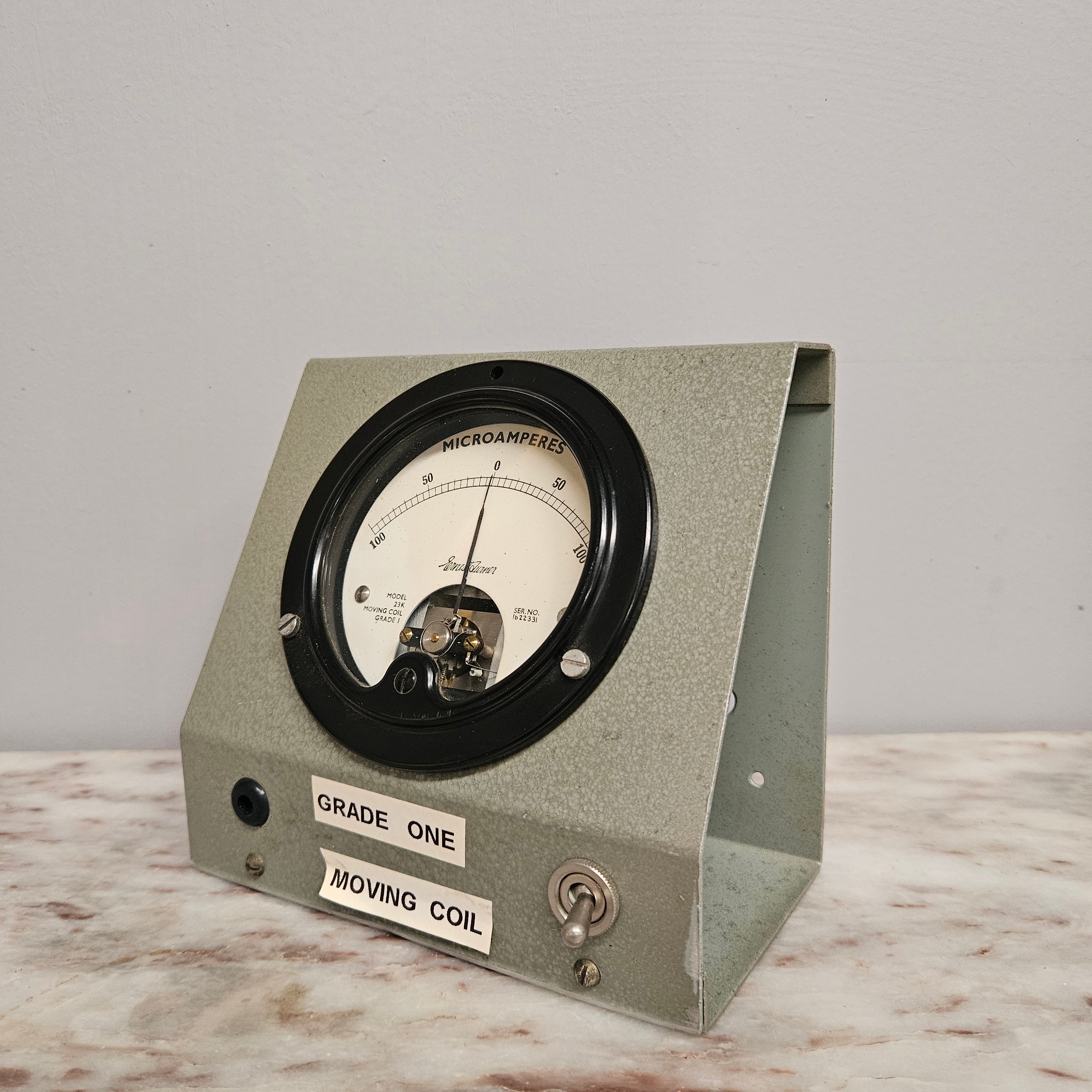 Vintage Plessey Ampere Meter In Case | Antique & Vintage | Moonee Ponds Antiques | Australia Wide Delivery
