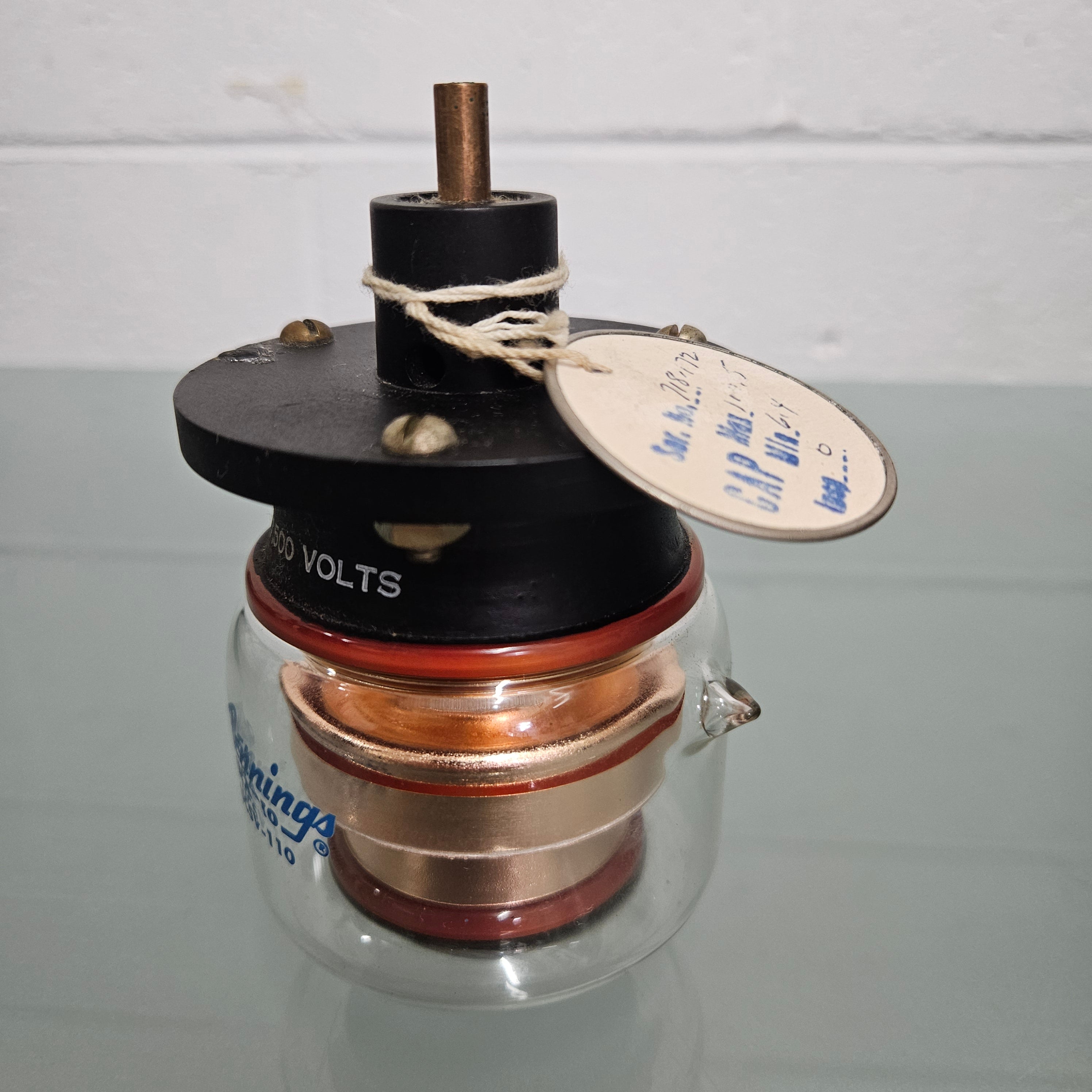 Vintage "Jennings" USCU-110-7.5KU Variable Vacuum Capacitor | Antique & Vintage | Moonee Ponds Antiques | Australia Wide Delivery