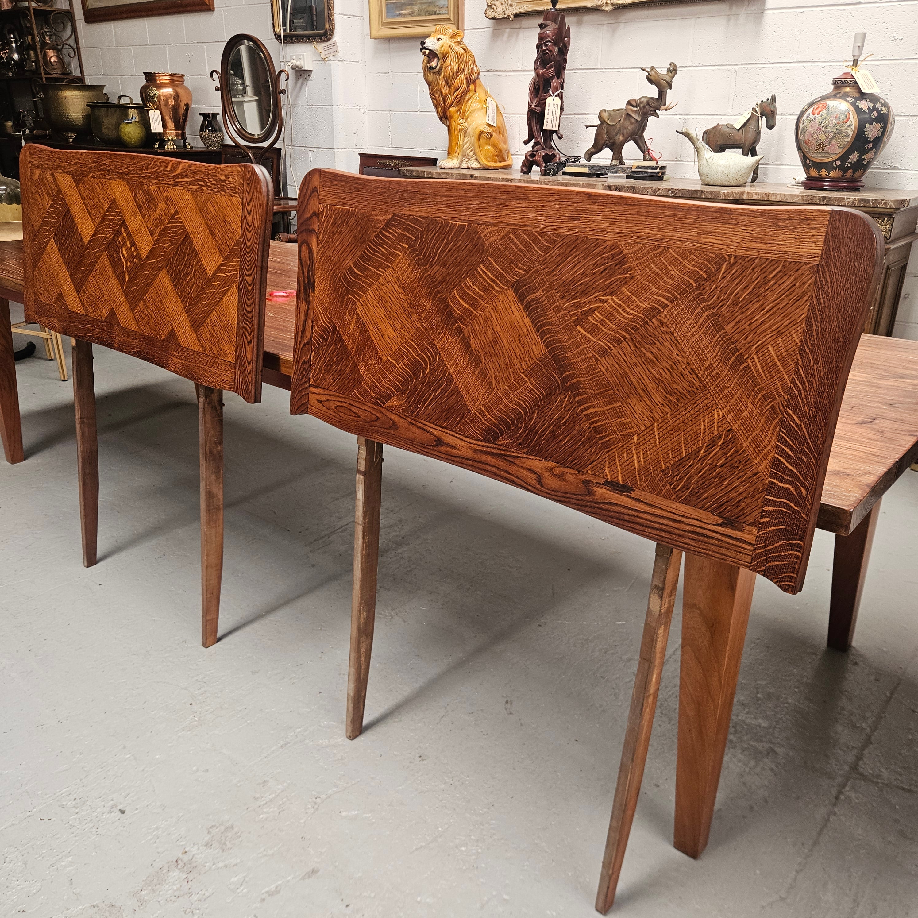 Louis XV Style Extention Parquetry Top Table | Antique & Vintage | Moonee Ponds Antiques | Australia Wide Delivery