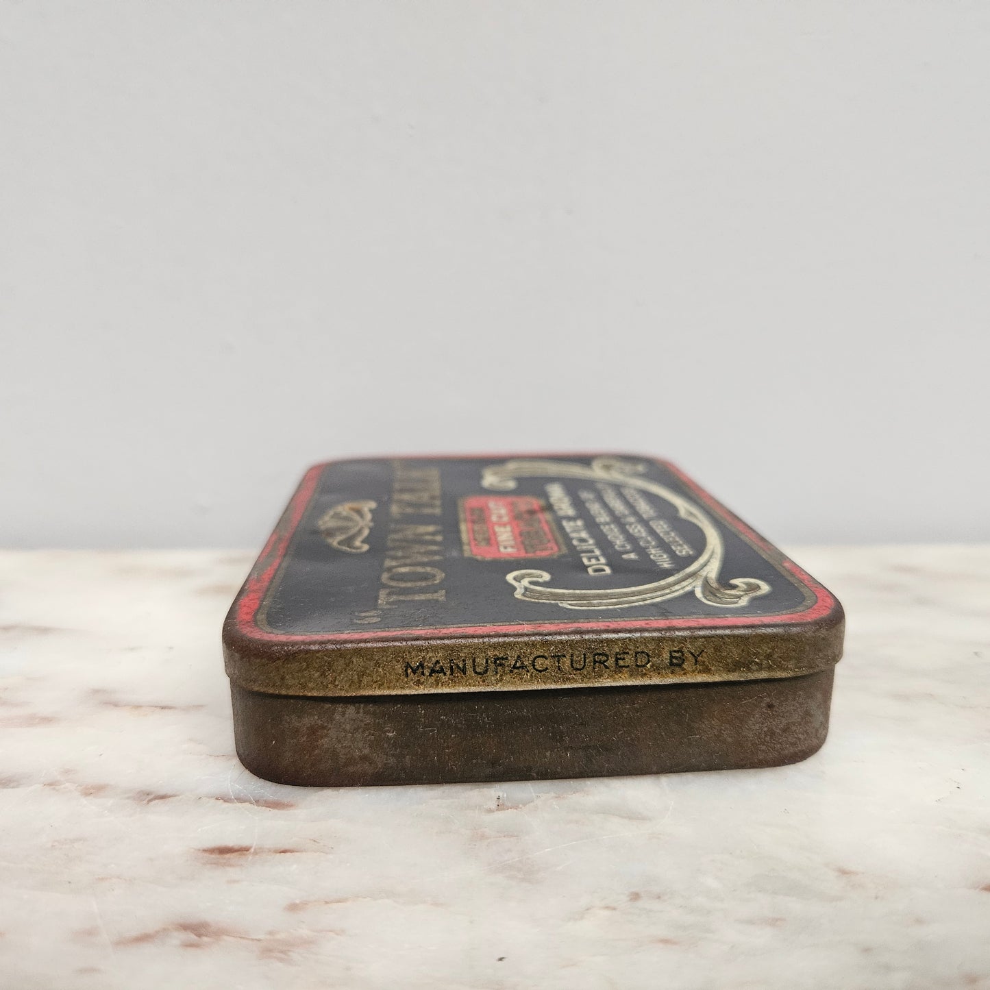 Vintage Australian "Town Talk" Tobacco Tin 2oz