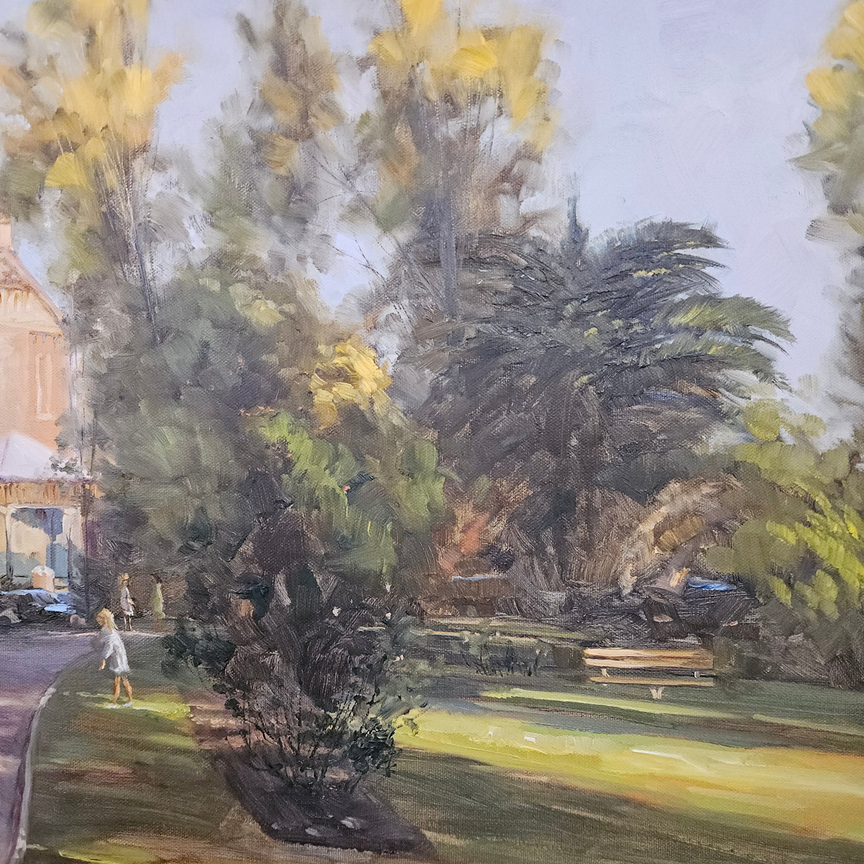 John Carey Downton Oil on Canvas on Board Painting | Antique & Vintage | Moonee Ponds Antiques | Australia Wide Delivery