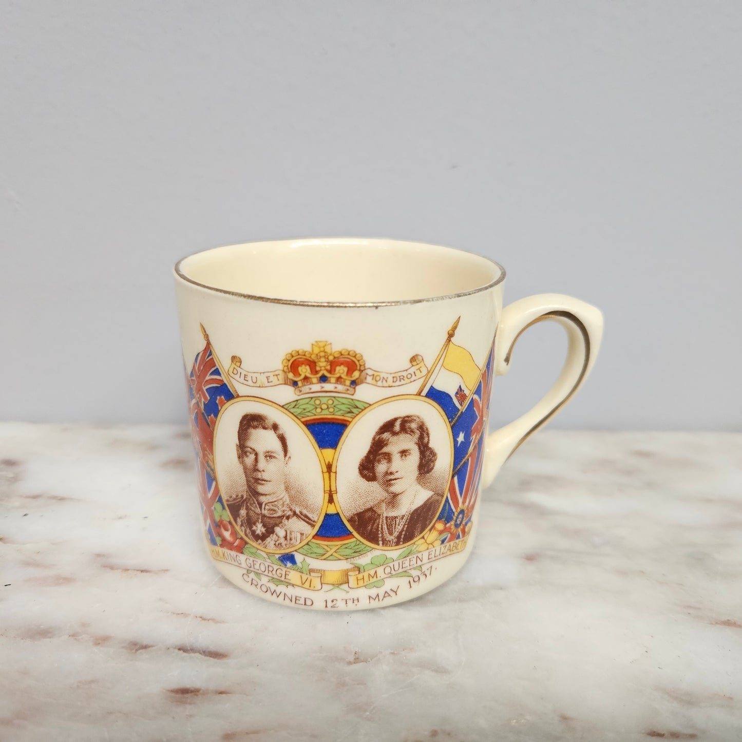 Vintage Empire Works China Commerative Cup 1937