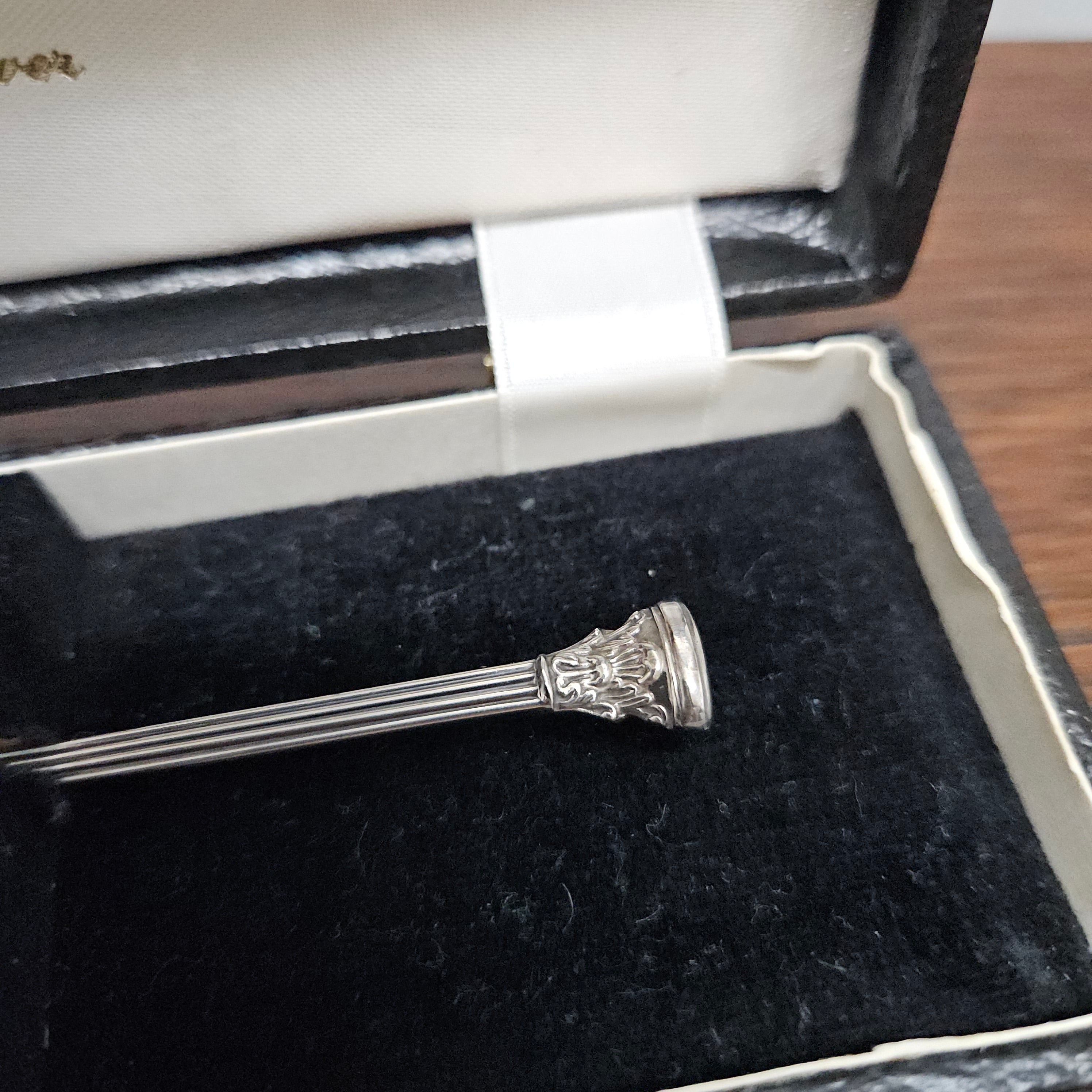 Rodd Mayfair Sterling Silver Butter Knife In Box | Antique & Vintage | Moonee Ponds Antiques | Australia Wide Delivery