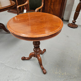 Rustic Australian Cedar Antique Centre Table / Side Table / Wine Table