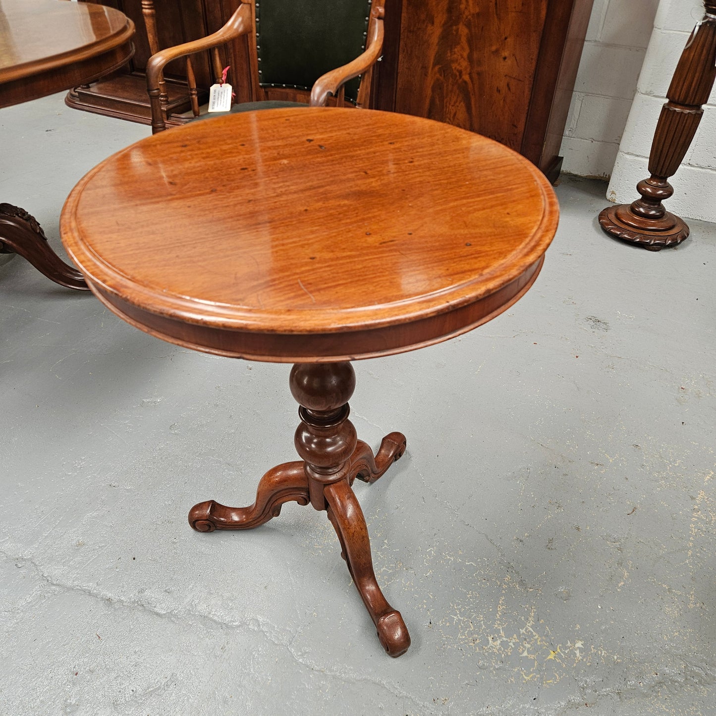 Rustic Australian Cedar Antique Centre Table / Side Table / Wine Table