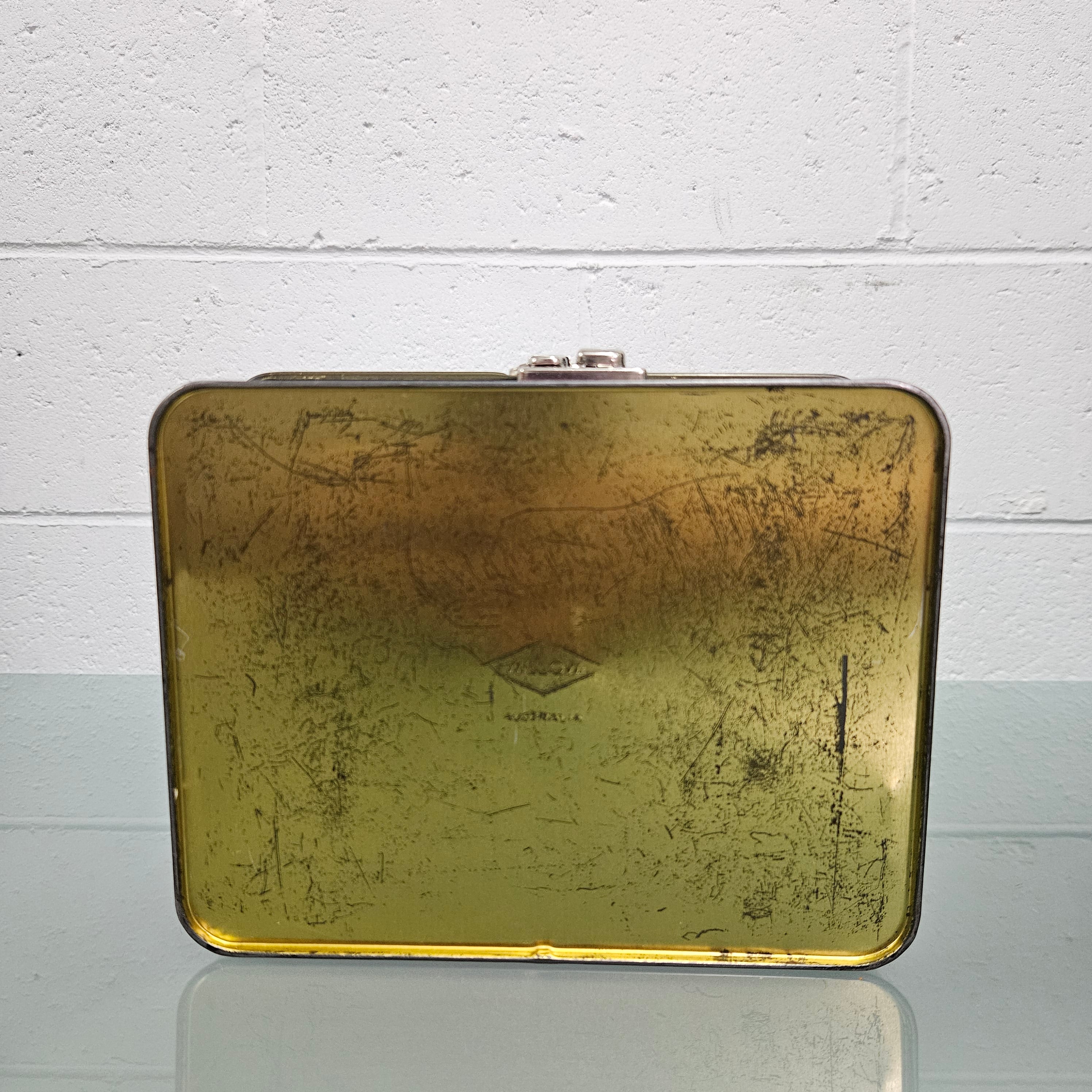 Vintage Willow Budget Tin | Antique & Vintage | Moonee Ponds Antiques | Australia Wide Delivery