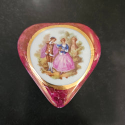 Limoges Trinket Heart Shape Box | Antique & Vintage | Moonee Ponds Antiques | Australia Wide Delivery