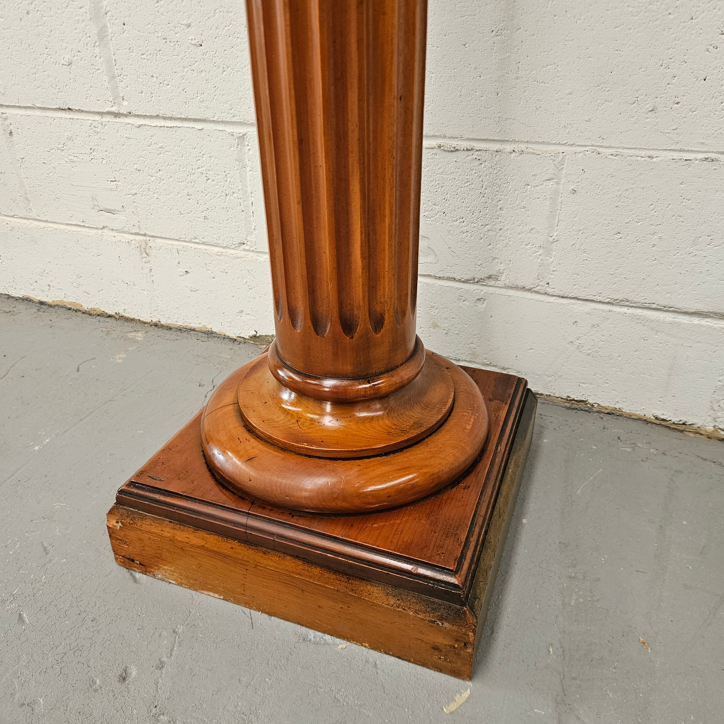 Rustic Blackwood Gun Barrel Pedestal | Antique & Vintage | Moonee Ponds Antiques | Australia Wide Delivery