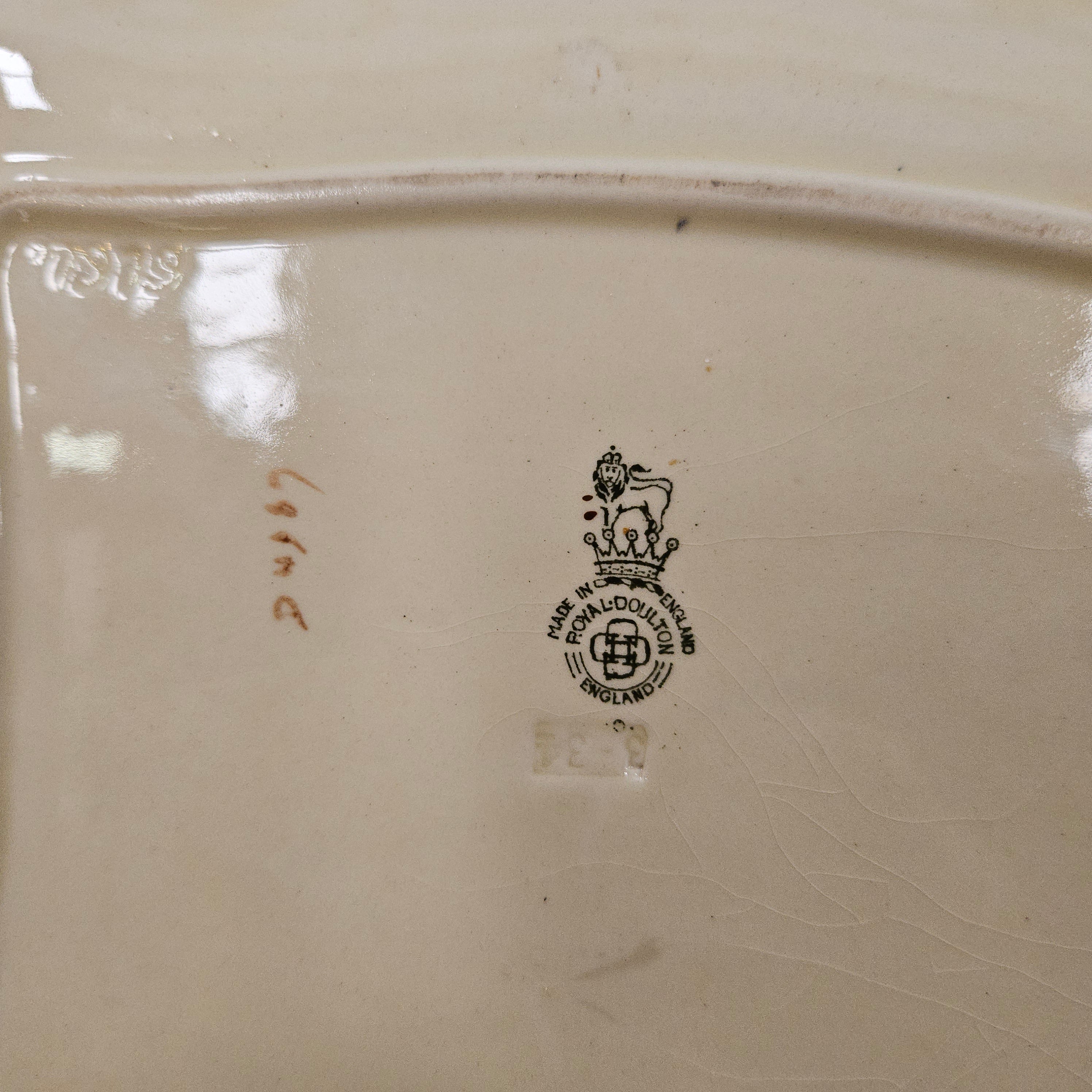 Royal Doulton Country Scene Decorative Plate | Antique & Vintage | Moonee Ponds Antiques | Australia Wide Delivery